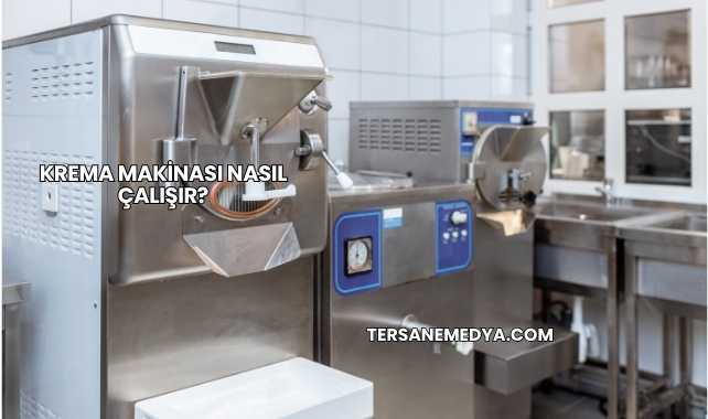 Krema Makinası Nasıl Çalışır?