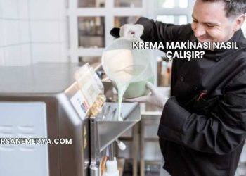 Krema Makinası Nasıl Çalışır?