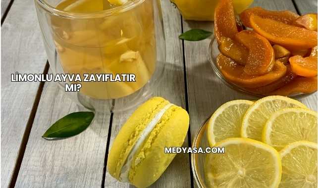 Limonlu Ayva Zayıflatır mı?