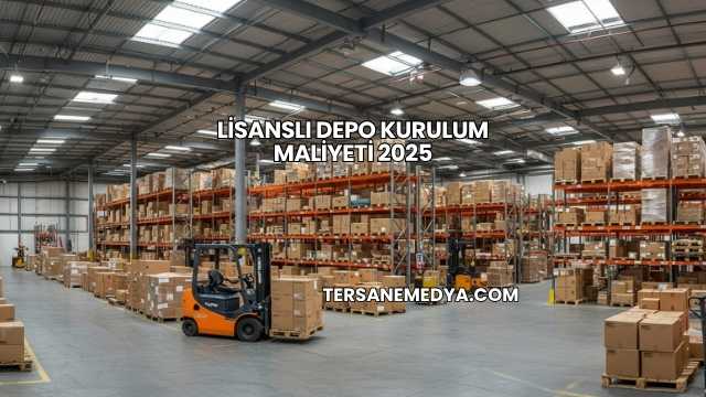 Lisanslı Depo Kurulum Maliyeti 2025