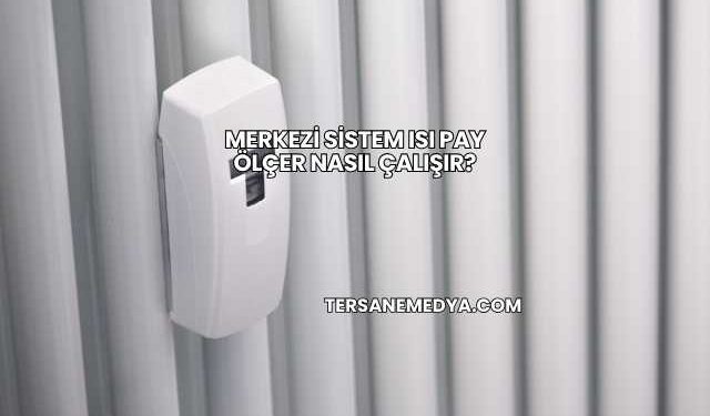 Merkezi Sistem Isı Pay Ölçer Nasıl Çalışır?