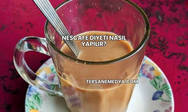 Nescafe Diyeti Nasıl Yapılır?