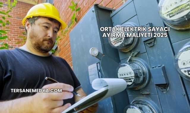 Ortak Elektrik Sayacı Ayırma Maliyeti 2025