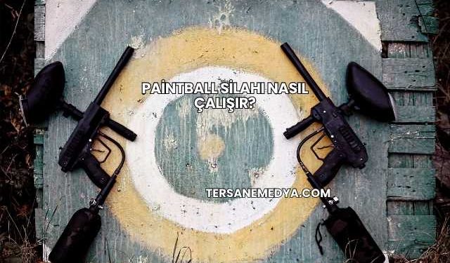 Paintball Silahı Nasıl Çalışır?