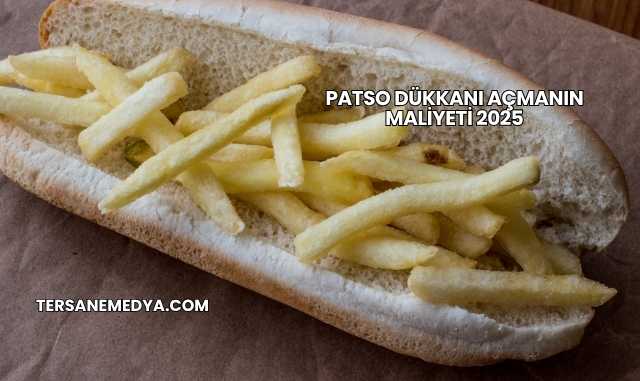 Patso Dükkanı Açmanın Maliyeti 2025