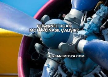 Pervaneli Uçak Motoru Nasıl Çalışır?