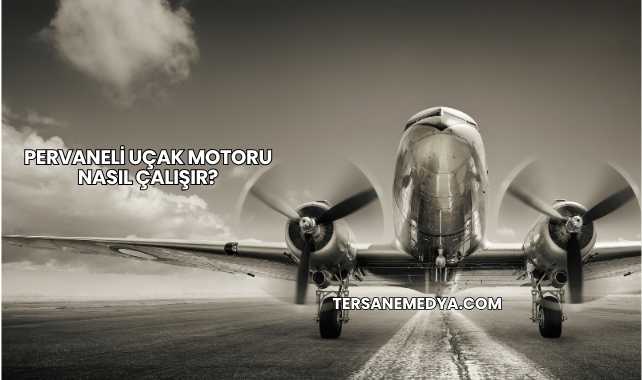 Pervaneli Uçak Motoru Nasıl Çalışır?
