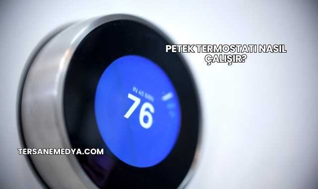 Petek Termostatı Nasıl Çalışır?