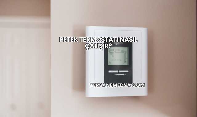 Petek Termostatı Nasıl Çalışır?