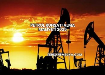 Petrol Ruhsatı Alma Maliyeti 2025