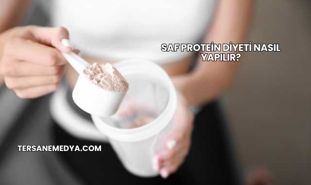 Saf Protein Diyeti Nasıl Yapılır?
