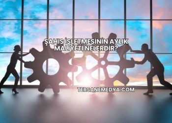 Şahıs İşletmesinin Aylık Maliyeti Nelerdir?