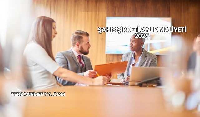 Şahıs Şirketi Aylık Maliyeti 2025