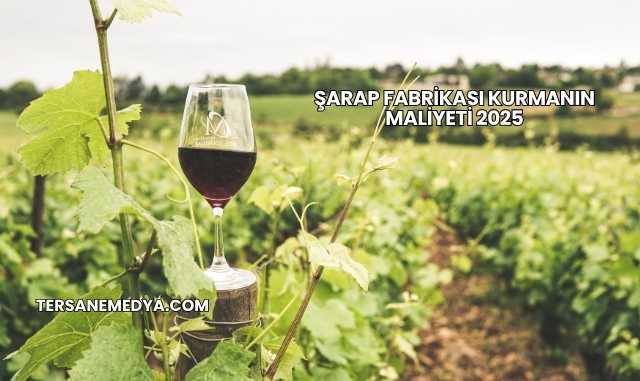 Şarap Fabrikası Kurmanın Maliyeti 2025