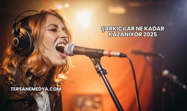 Şarkıcılar Ne Kadar Kazanıyor 2025