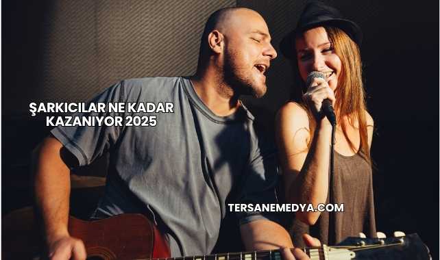Şarkıcılar Ne Kadar Kazanıyor 2025