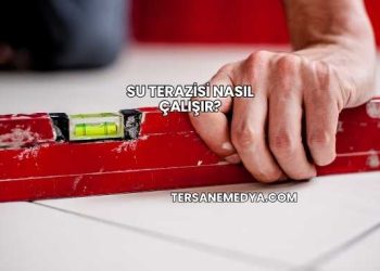 Su Terazisi Nasıl Çalışır?