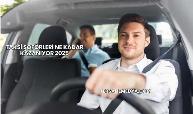 Taksi Şoförleri Ne Kadar Kazanıyor 2025