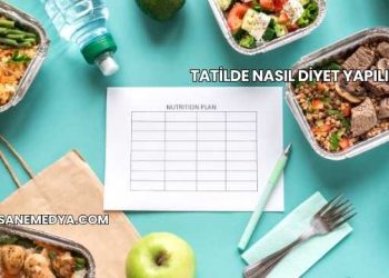Tatilde Nasıl Diyet Yapılır?