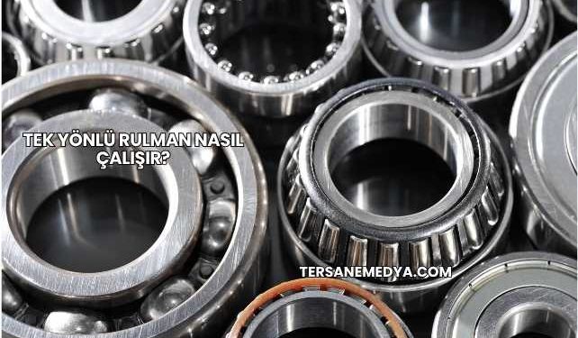 Tek Yönlü Rulman Nasıl Çalışır?