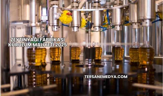 Zeytinyağı Fabrikası Kurulum Maliyeti 2025