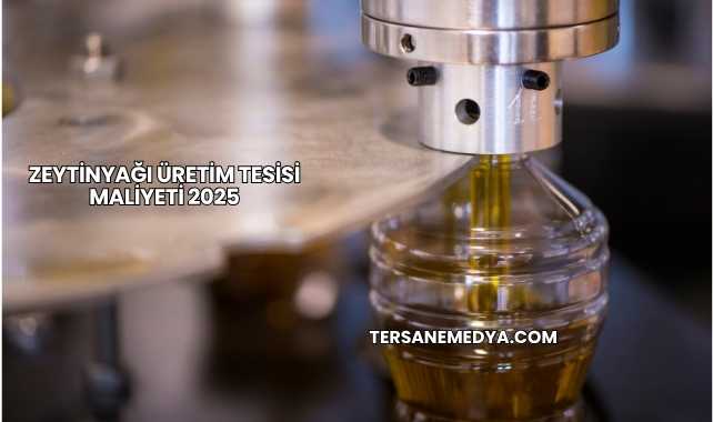 Zeytinyağı Üretim Tesisi Maliyeti 2025