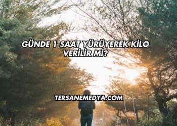 Günde 1 Saat Yürüyerek Kilo Verilir mi?