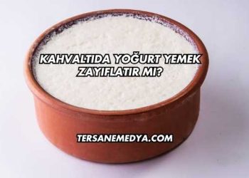 Kahvaltıda Yoğurt Yemek Zayıflatır mı?