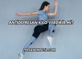 Antidepresan Kilo Verdirir mi?