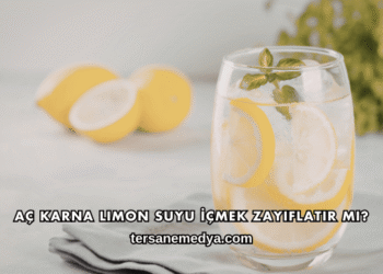 Aç Karna Limon Suyu İçmek Zayıflatır mı?