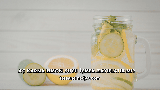 Aç Karna Limon Suyu İçmek Zayıflatır mı?