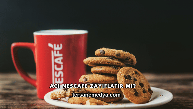 Acı Nescafe Zayıflatır mı?