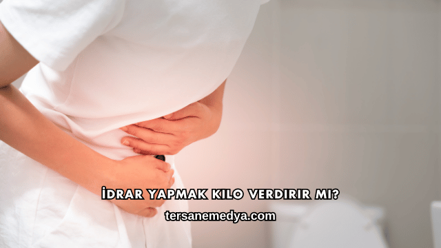 İdrar Yapmak Kilo Verdirir mi?