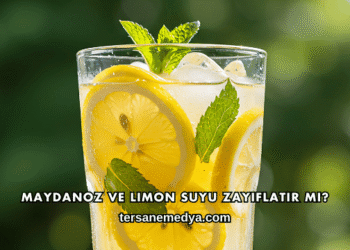 Maydanoz ve Limon Suyu Zayıflatır mı?