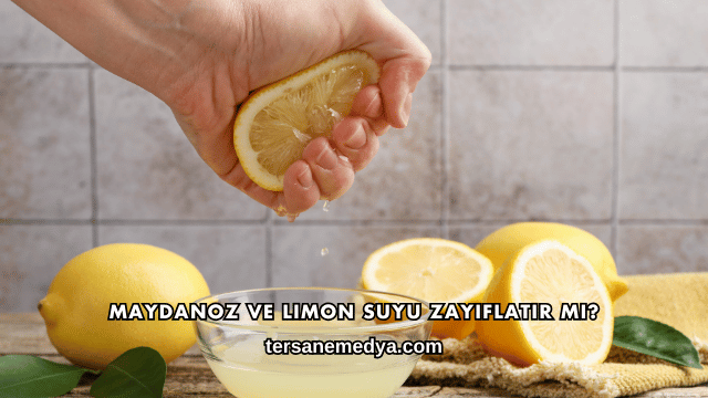 Maydanoz ve Limon Suyu Zayıflatır mı?