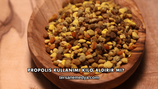 Propolis Kullanımı Kilo Aldırır mı?