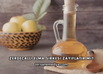 Zerdeçallı Elma Sirkesi Zayıflatır mı?