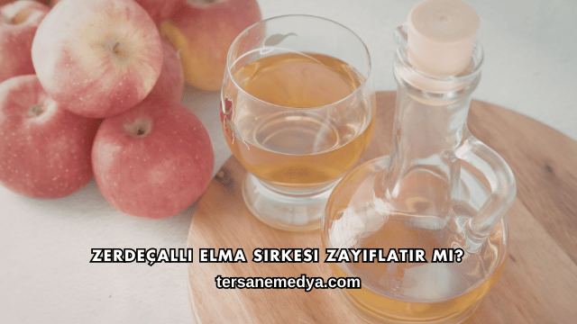 Zerdeçallı Elma Sirkesi Zayıflatır mı?